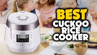 5 Best Cuckoo Rice Cooker 2024 Review amp Guide [upl. by Mckeon]