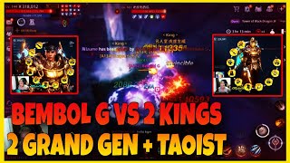 PHA Kuya Bembol G VS 名人堂 Grand GEN 324K PS ft 2 Kings 1 Grand GEN Plus Taoist Bembol Build  MIR4 [upl. by Mahtal]