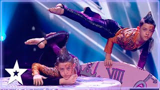 Kid Contortionist Puts On An AMAZING Performance  Kids Got Talent [upl. by Irreg757]