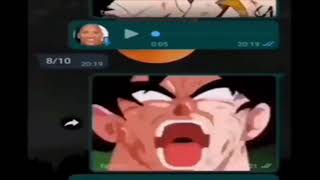 goku screaming text meme [upl. by Raimund628]