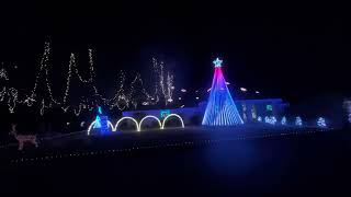 Christmas Light Show Cleburne TX 2023 [upl. by Airamanna]