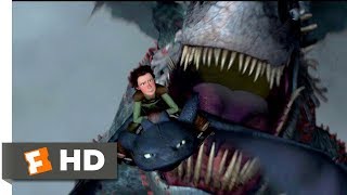 How to Train Your Dragon 2010  Dragon vs Dragon Scene 910  Movieclips [upl. by Kohsa]