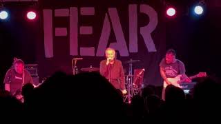 FEAR “I Dont Care About You” at Starland Ballroom 8324 [upl. by Ilesara]