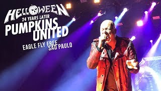 HELLOWEEN  EAGLE FLY FREE  LIVE IN SÃO PAULO  29102017  PUMPKINS UNITED TOUR [upl. by Htebharas]