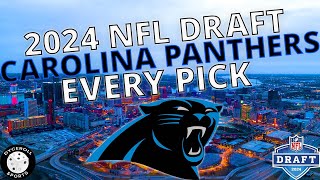 Carolina Panthers Draft Picks  2024 NFL Draft Xavier Legette Jonathon Brooks amp More [upl. by Iruahs]