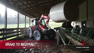 Brake to Neutral Massey Ferguson Tractors [upl. by Ayim]