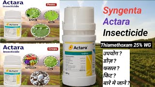 Thiamethoxam 25 WG  Actara Syngenta Systemic Insecticide  agrowithtechnical [upl. by Ydnil]