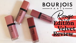 Bourjois Rouge Edition Velvet Review [upl. by Gretchen]