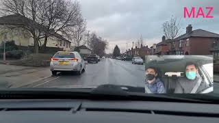 chadderton test route 08 with pupil via Hardman st [upl. by Aoket]