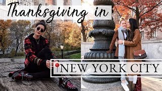 Thanksgiving Family Vacation NYC 2017  Brittany Xavier [upl. by Llerrot]