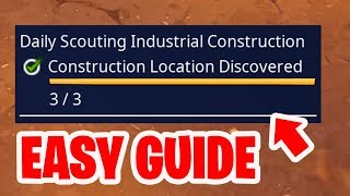 Daily Scouting Industrial Construction  Discover Industrial Construction sites Fortnite STW [upl. by Zamora]