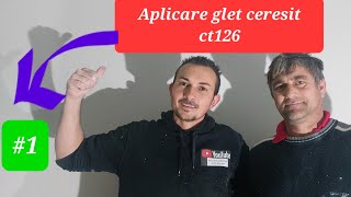 Renovare casă bătrânească 4  Ep19Aplicare glet ceresit ct 126 [upl. by Lemal]