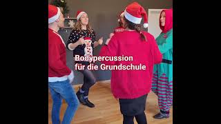 🎁 für Weihnachten Bodypercussion und Konzentrationsspiel für Klasse 1 bis 10 Gratis Material [upl. by Hey]