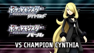 Pokémon Diamond amp Pearl Champion Cynthia Battle Remix [upl. by Trefler699]