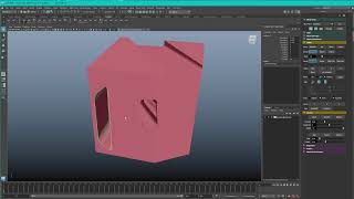 Maya Poly Tool RampD  speedCut 20 Test [upl. by Eirdua566]