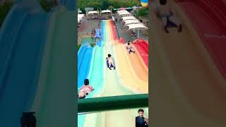 Swimming Pool Swimming Prank shorts swimming fitness flyboard bluesilver waterpark [upl. by Nazario]