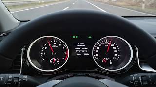 KIA Ceed 2019 10 TGDi LX Fresh  consumption at 130 kmh [upl. by Aleet]