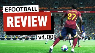 eFootball 400 Review The BEST football game EA FC KILLER [upl. by Nanyk]