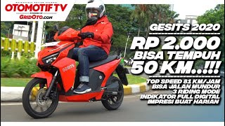 GESITS Motor Listrik Buatan Indonesia Test Ride Kelebihan dan Kekurangan Untuk Harian l Otomotif TV [upl. by Paik]