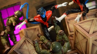 Marvel Legends XMen 97 Wave 2 Nightcrawler Action Figure Review  Hasbro [upl. by Annmaria356]