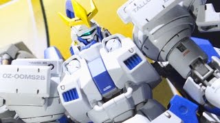 Master Grade MG Tallgeese III at the 2014 Gunpla Expo in Tokyo Japan [upl. by Helbonnas]