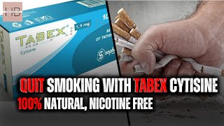 How to QUIT Smoking in 2024 Cytisine TABEX Can Help [upl. by Lemra866]