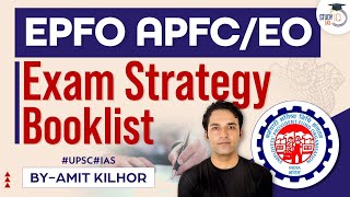 EPFO APFCEO  Exam Strategy Booklist  Know all about it  StudyIQ IAS [upl. by Purdum971]