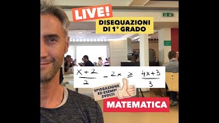 LEZIONI MATEMATICA disequazioni di primo grado come risolvere disequazioni esempi svolti [upl. by Ecitsuj30]