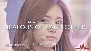 Sana X Tzuyu  SaTzu Jealous Of Each Other [upl. by Morna]