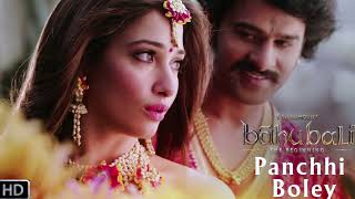 Panchhi Bole  Romantic Song  Baahubali  The Beginning  Prabhas TamannaahCompose [upl. by Anayia72]