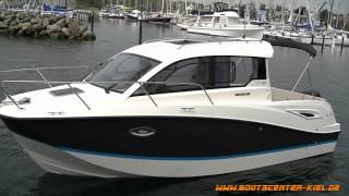 Bootscenter Kiel Quicksilver Activ 705 Cruiser Slippen und Fahren [upl. by Adnerak]