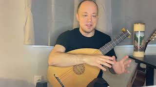 The Fundamentals of Lute Playing Episode 26 First 3voice pieces [upl. by Polash865]