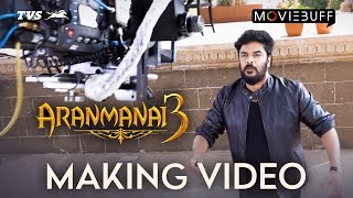 Aranmanai 3  Making video  Moviebuff  Spotlight  TVSZest [upl. by Casilda]