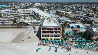 The Final One February 2 2024 Margaritaville Fort Myers Beach Resort Construction Progress in 4K [upl. by Eigram]