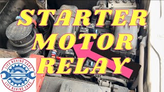 Ford Ranger Diesel 2017 Starter Motor Relay Location [upl. by Florencia]