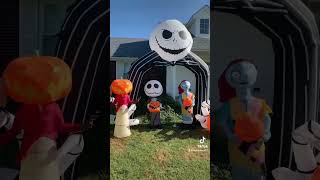 Halloween 2024 daytime inflatable display walkthrough [upl. by Alyda363]