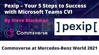 Pexip – Your 5 Steps to Success with Microsoft Teams CVI by Steve Blackman [upl. by Fitzger363]