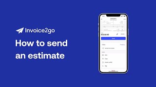 How to send an estimate [upl. by Dasteel440]
