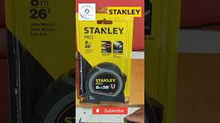 Flexometro 8 mSTANLEY herramientas nuevo unboxing tools parati reels shortvideo shorts fyp [upl. by Jamaal140]