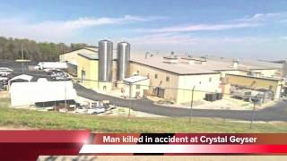 Man killed at Crystal Geyser bottled water plant in Benton TN [upl. by Enened853]