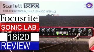 Sonic LAB Focusrite Scarlett 3rd Gen 18i20 USB Audio if [upl. by Ybur68]