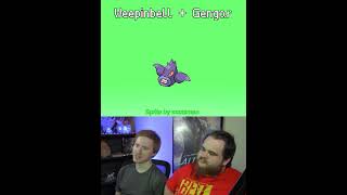 Weepinbell  Gengar pokemon pokemonfusions SnJReactions [upl. by Rezzani]