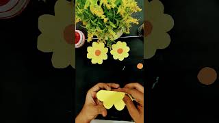 making flower with paper 🌟 [upl. by Eudo]