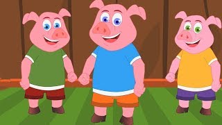 cinque piccoli piggy rime del vivaio canzone per i bambini Preschool Songs Five Little Piggy [upl. by February]