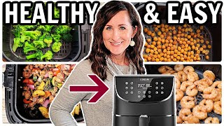 10 HEALTHY Air Fryer Recipes that are EASY AND Yummy [upl. by Lindley]