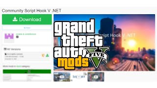 How to install Community Script Hook V NET GTA 5 Mods  GTA Wood [upl. by Ibbor148]