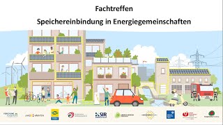 Fachtreffen Speichereinbindung in Energiegemeinschaften [upl. by Swihart]