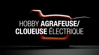 Hobby agrafeusecloueuse électrique [upl. by Eicam107]