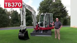 Takeuchi TB370 Walkaround [upl. by Ymmot]