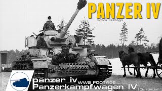 1 Hour  WW2 Panzer IV Footage  10000 Subscriber special  Panzerkampfwagen IV [upl. by Maupin]